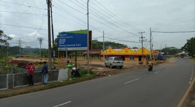 Batang Industrial Park Main Entrance